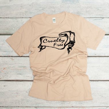 Cruelty Free Unisex Organic Cotton Tee