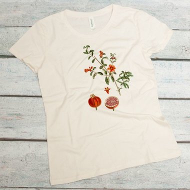 Pomegranate Women's Organic Cotton Tee